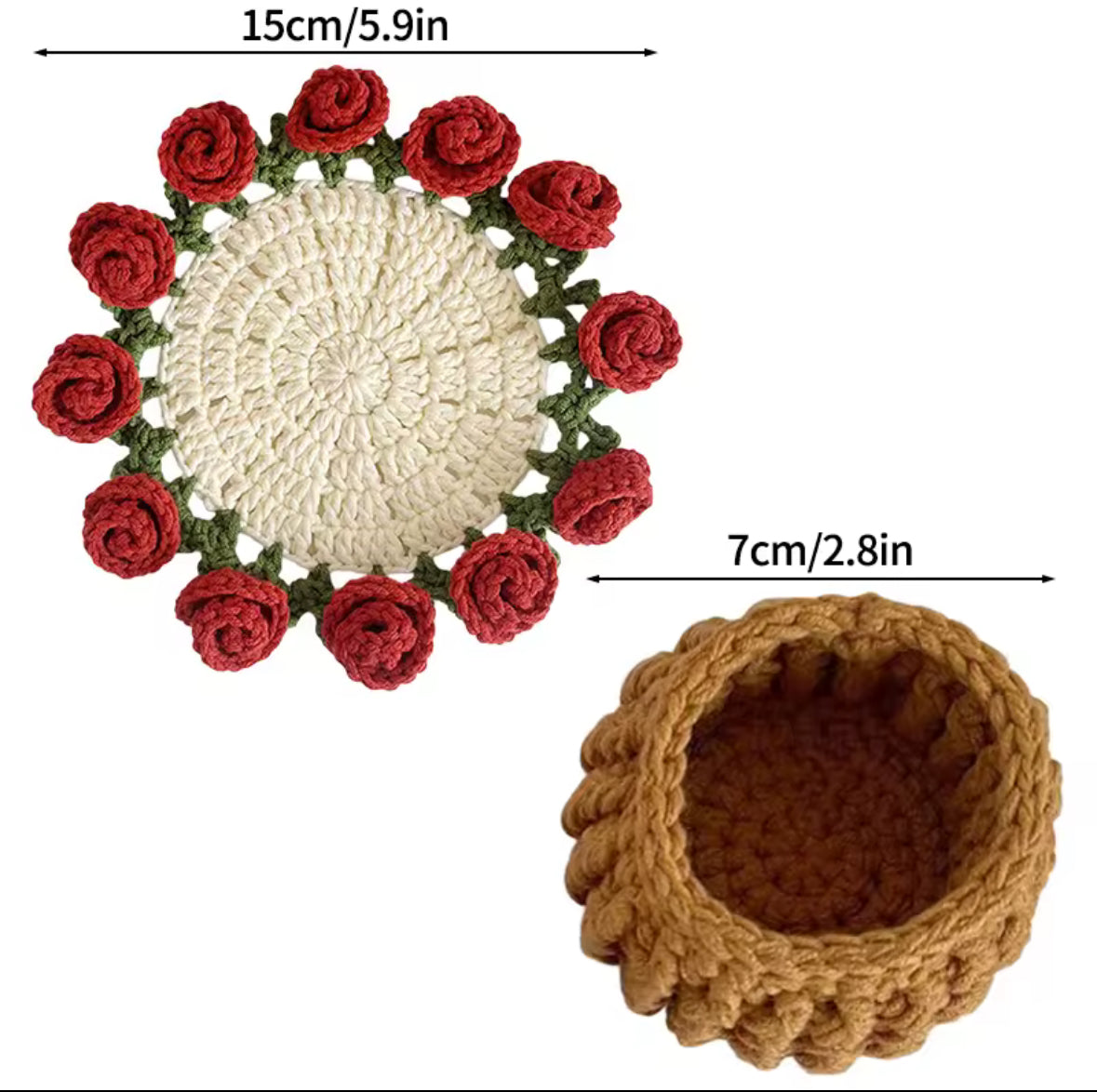 Rose Bouquet Coaster